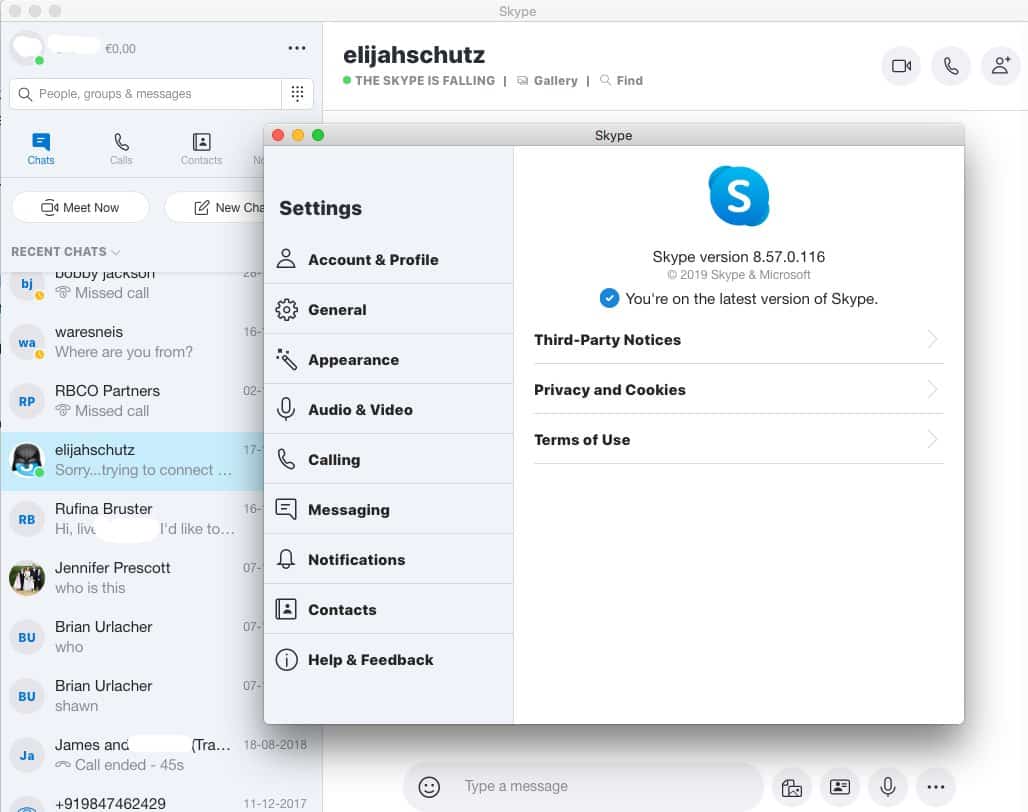 Download previous version of skype mac ios